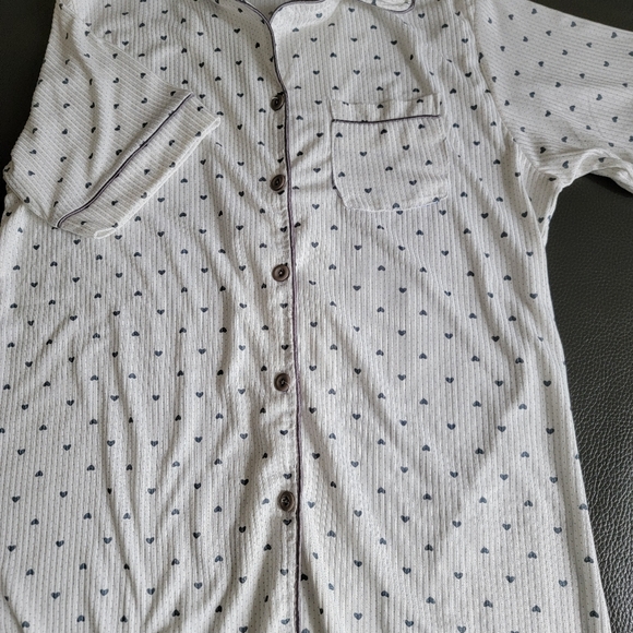 Namsa Mini Heart Short Sleeve Pajama Set - Size XL - Picture 5 of 6
